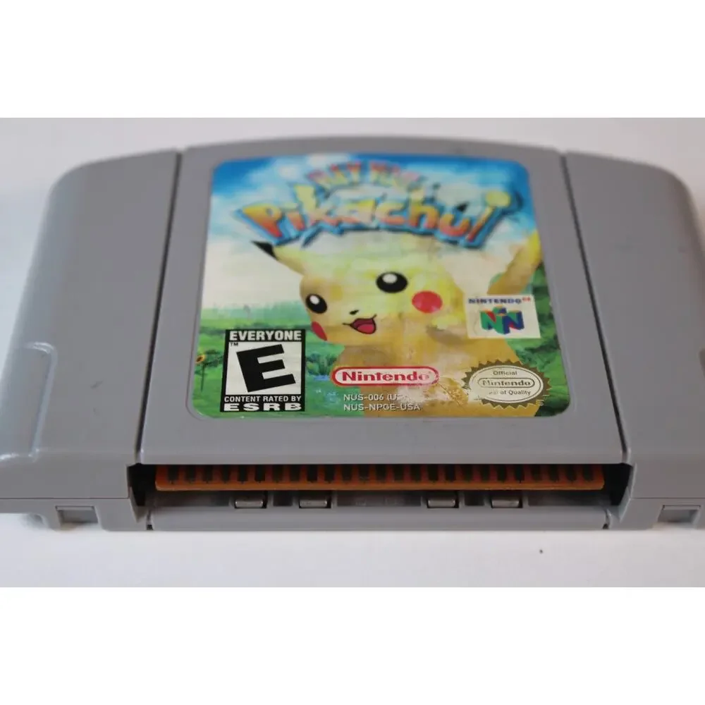 Hey You, Pikachu (Nintendo 64 N64) Authentic Game Cartridge Tested Works